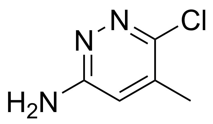 Structure of 6-Chloro-5-methylpyridazin-3-amine