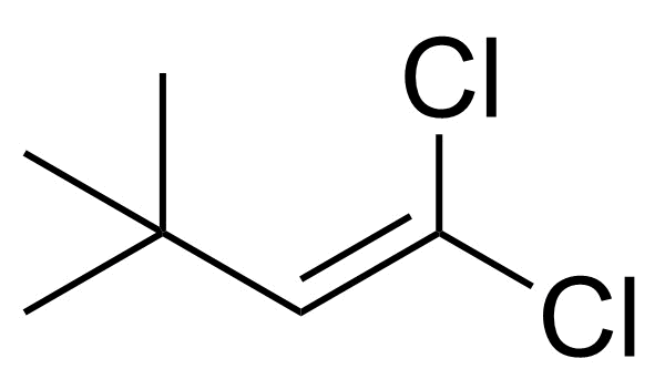 Structure of 1,1-Dichloro-3,3-dimethylbut-1-ene