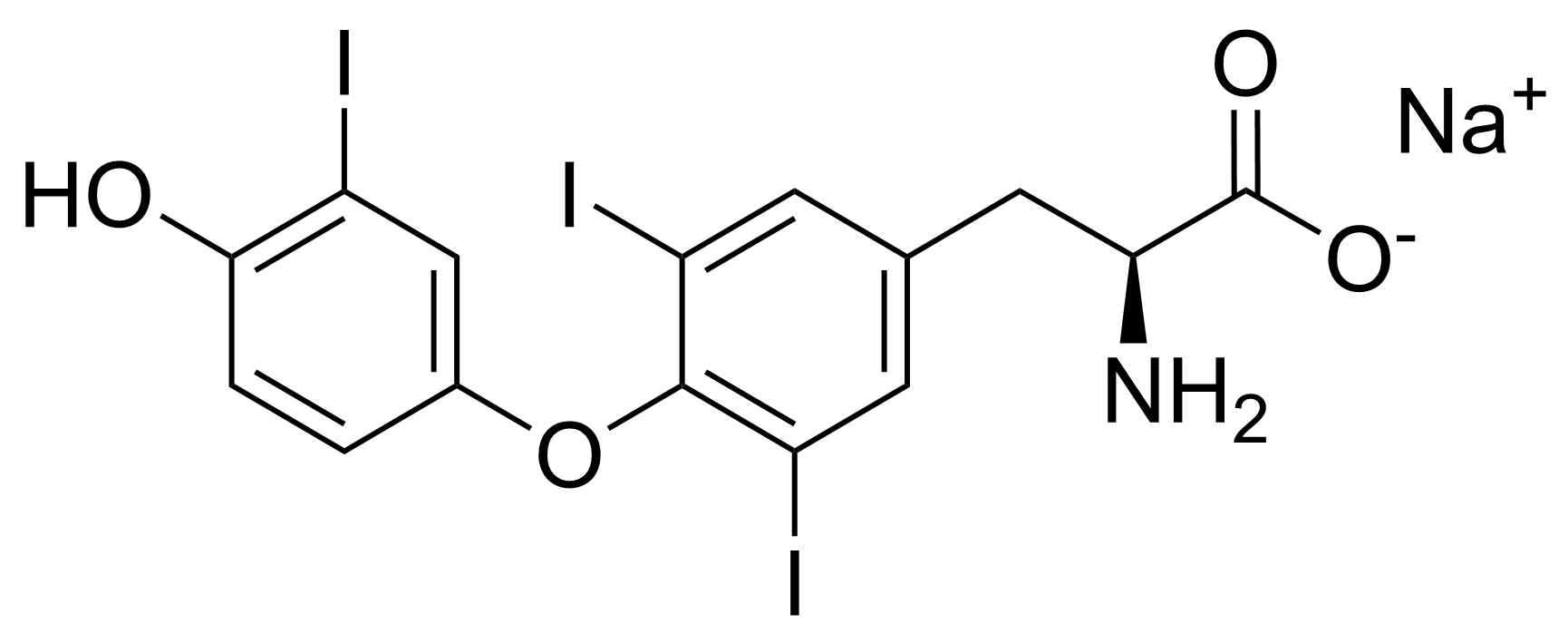 Structure of Liothyronine