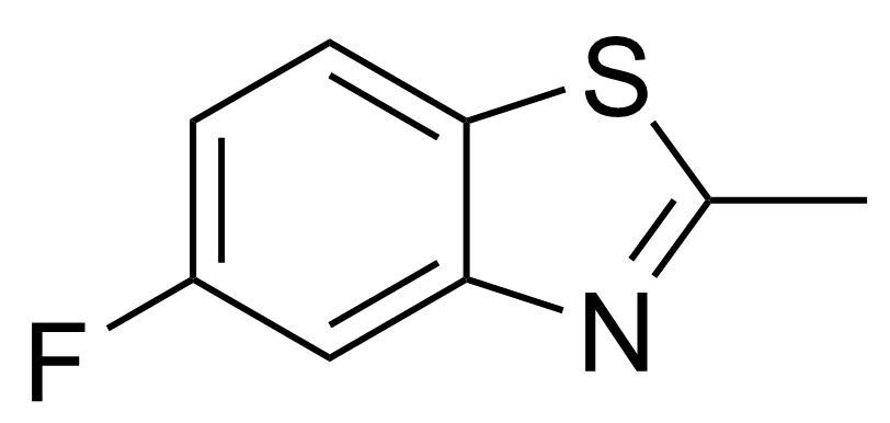 Structure of 5-Fluoro-2-methylbenzothiazole