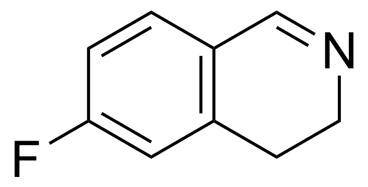Structure of 6-Fluoro-3,4-dihydroisoquinoline