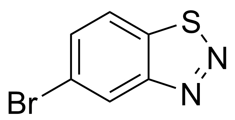 Structure of 5-Bromo-1,2,3-benzothiadiazole